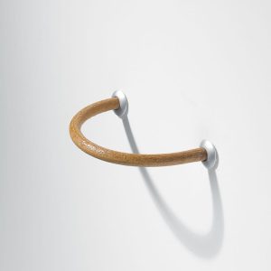 MB00912 maniglia ad arco in cuoio