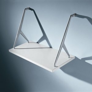 MS01438 die-cast metal shelf bracket