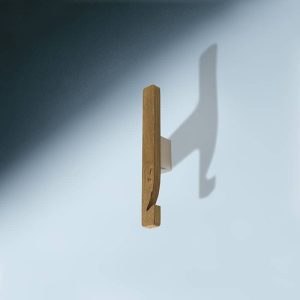 PA00293 wooden coat hook